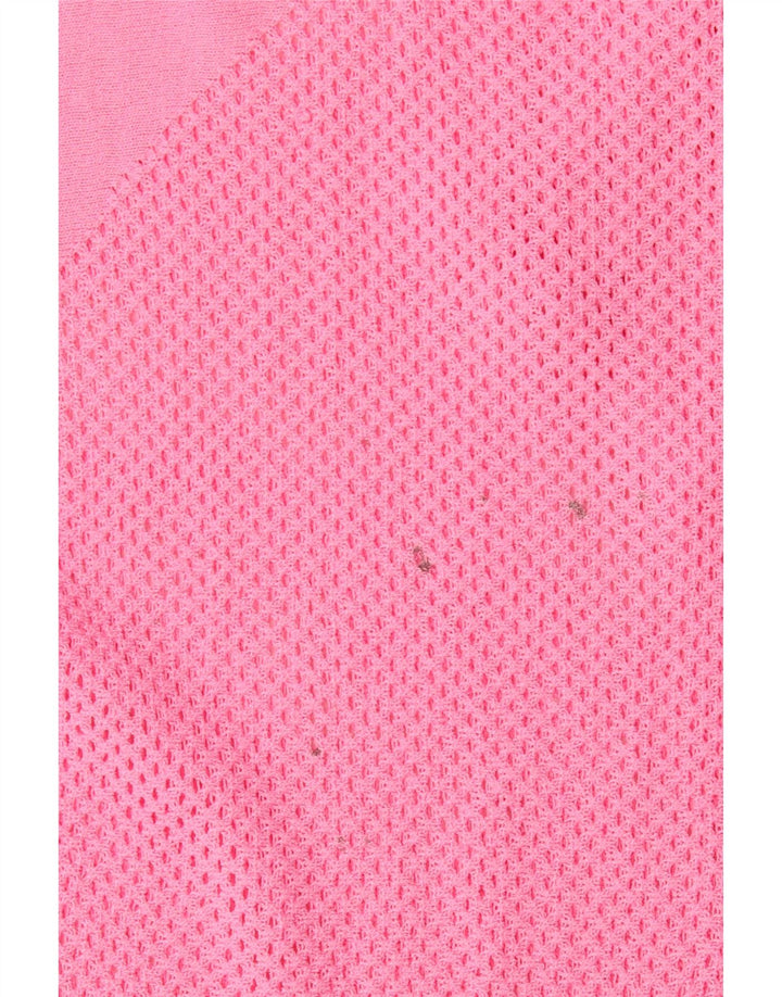 GUESS Rochie pulover cu grafic pentru femei UK 18 XL roz