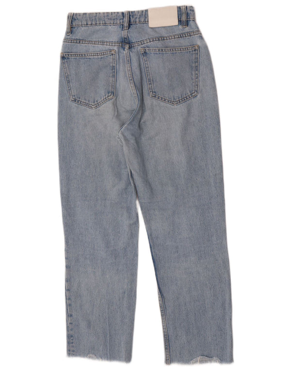 Blugi conici pentru femei Zara EU 36 XS W26 L26 Bumbac albastru