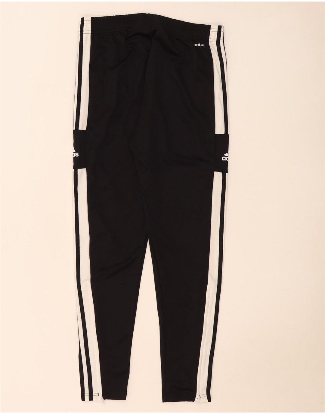 Pantaloni de trening Adidas Aeroready pentru bărbați, negru mediu, poliester bloc de culoare