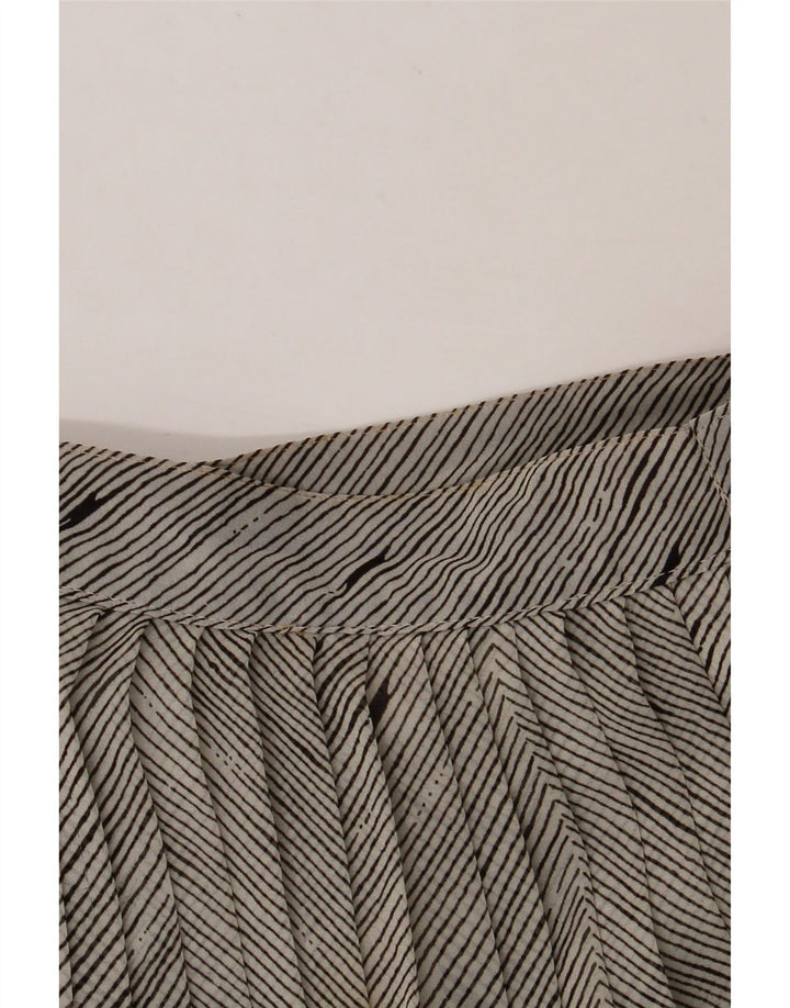 VINTAGE Womens Knife Pleated Skirt W30 Medium Multicoloured Vintage Vintage and Second-Hand Vintage from Messina Hembry 