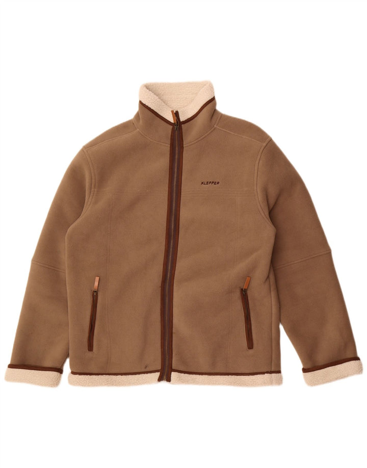 Jachetă pentru bărbați Klepper Sherpa Fleece IT 50, mare, gri, poliester