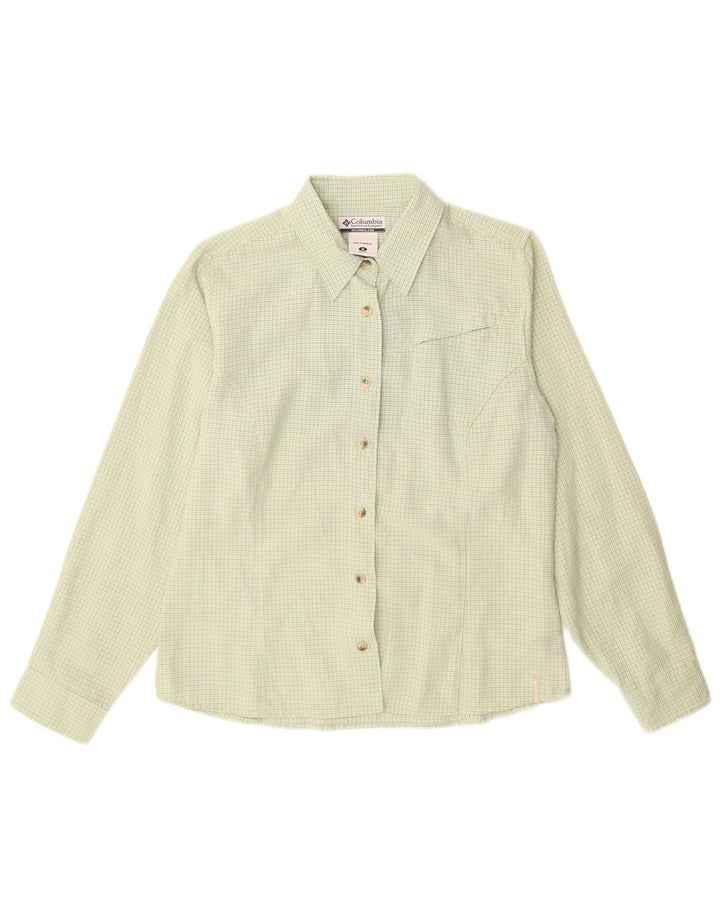 Cămașă Columbia pentru femei UK 14 Medium Green Check Modal
