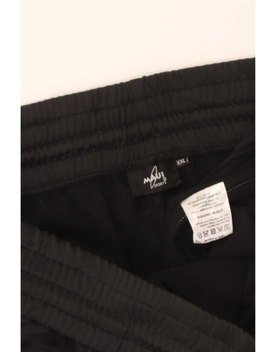 Pantaloni de trening pentru bărbați Maui and Sons Pantaloni de jogging 2XL poliester negru