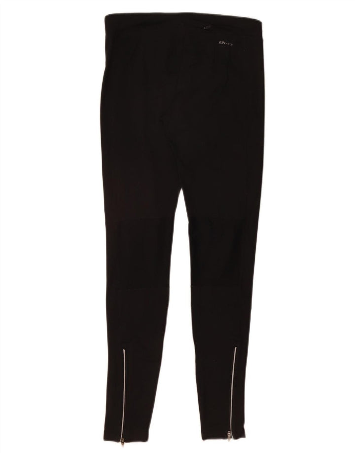 Leggings Dri Fit Nike pentru femei UK 10, poliester negru mic