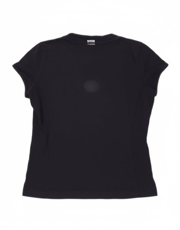 Tricou pentru femei Champion Easy Fit Top UK 10 mic, bleumarin, bumbac