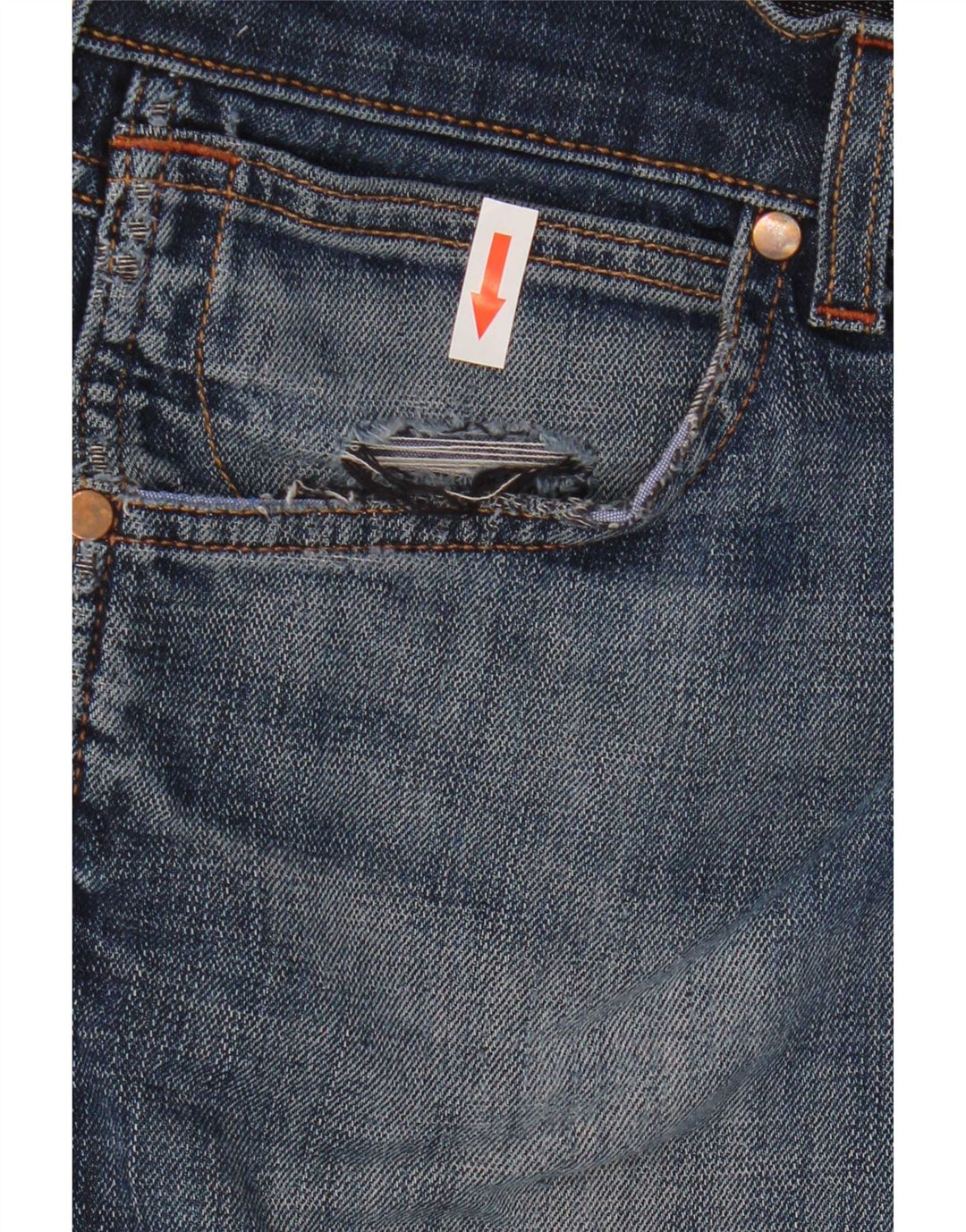 Blugi slim pentru bărbați Wrangler W35 L29 bleumarin