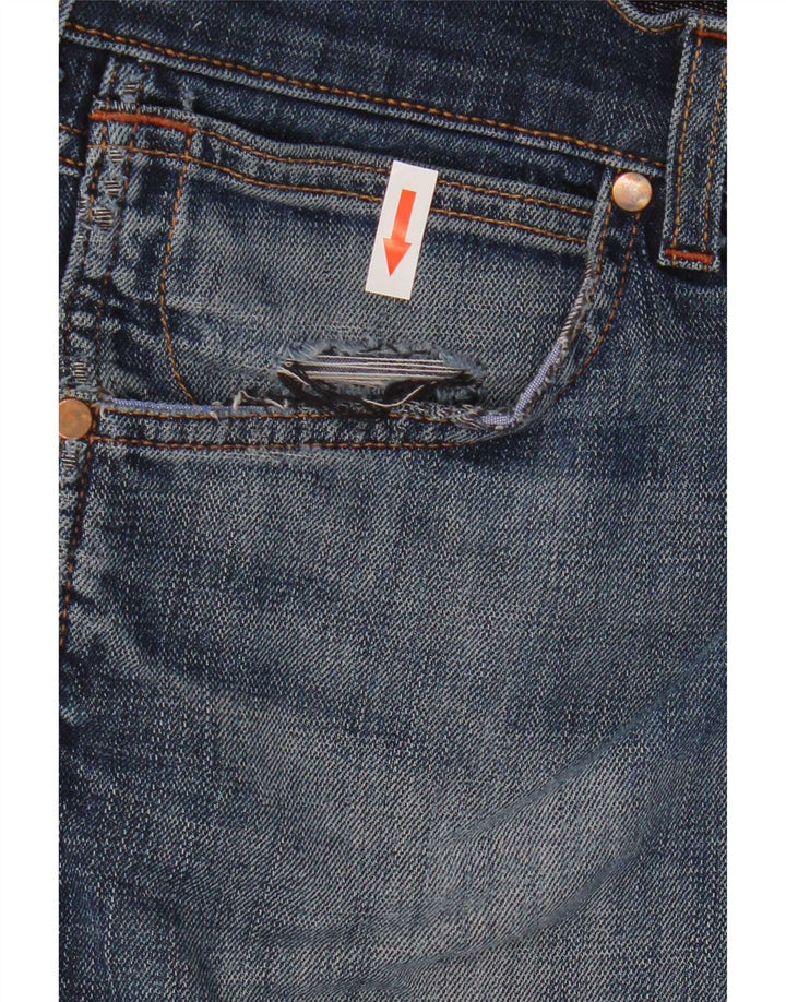 Blugi slim pentru bărbați Wrangler W35 L29 bleumarin
