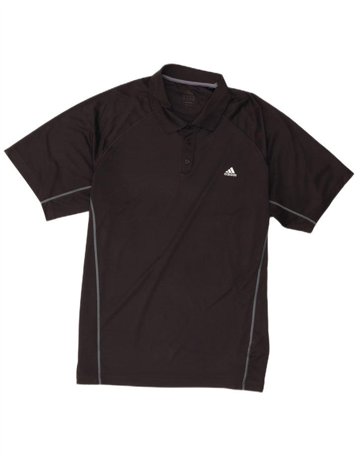 Tricou polo pentru bărbați Adidas 2XL poliester negru