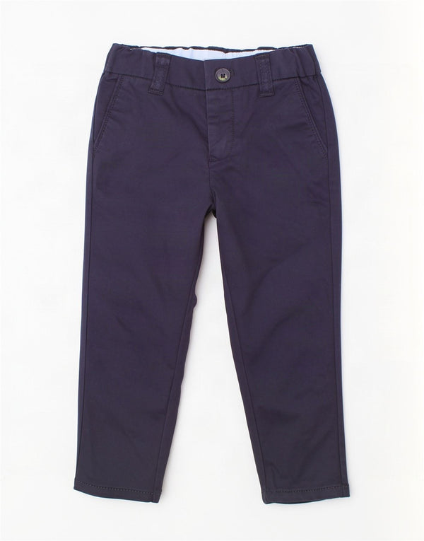 Pantaloni scurți chino drepte pentru bebeluși Armani 3-6 luni W16 L8 bleumarin bumbac