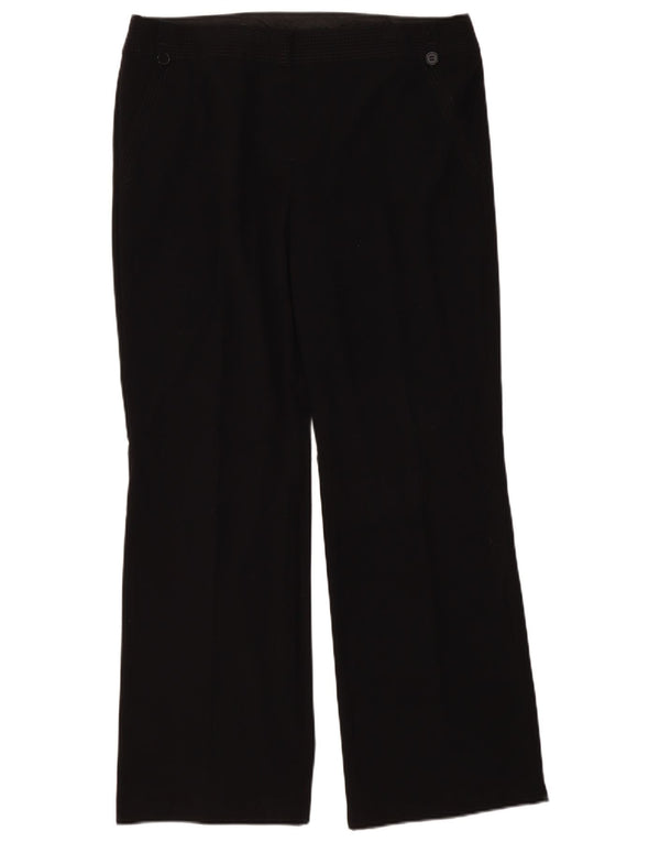 Marks & Spencer Pantaloni obișnuiți pentru femei UK 16 Large W36 L31 Negru