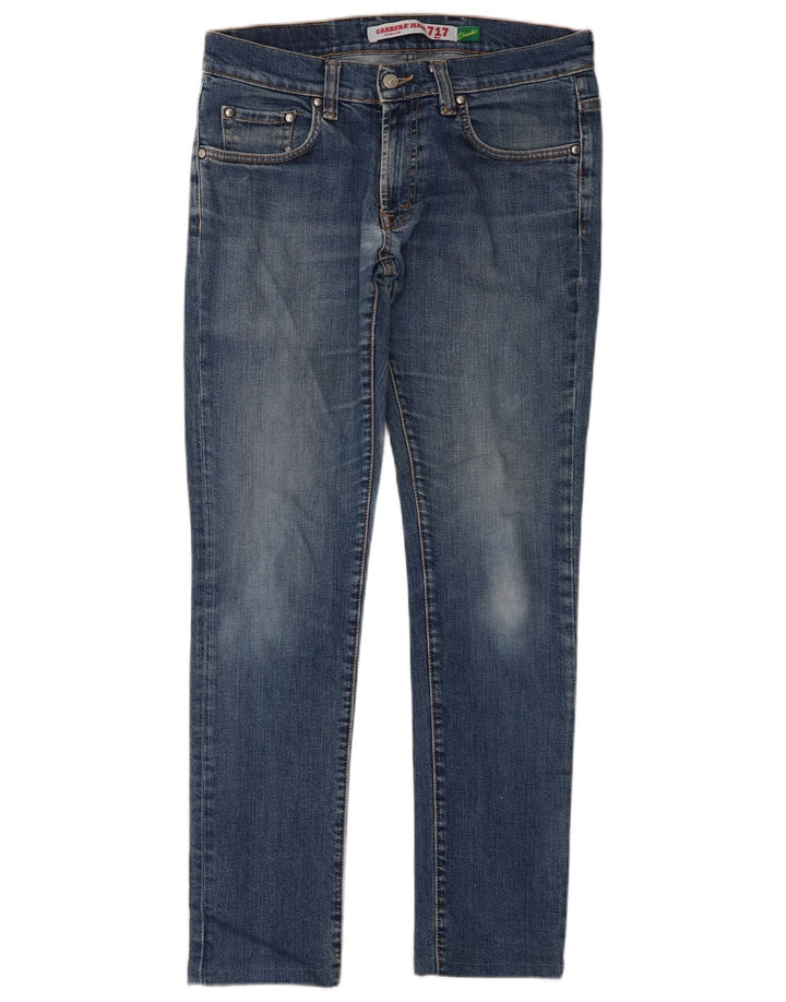 Blugi pentru bărbați Carrera 717 Slim IT 48 Medium W33 L31 Blue Bumbac