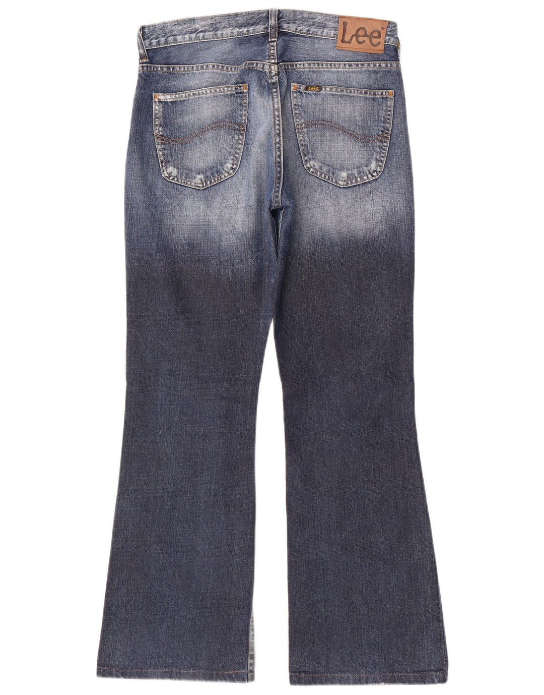 Blugi pentru bărbați Lee Denver Bootcut W33 L32 Bumbac bleumarin