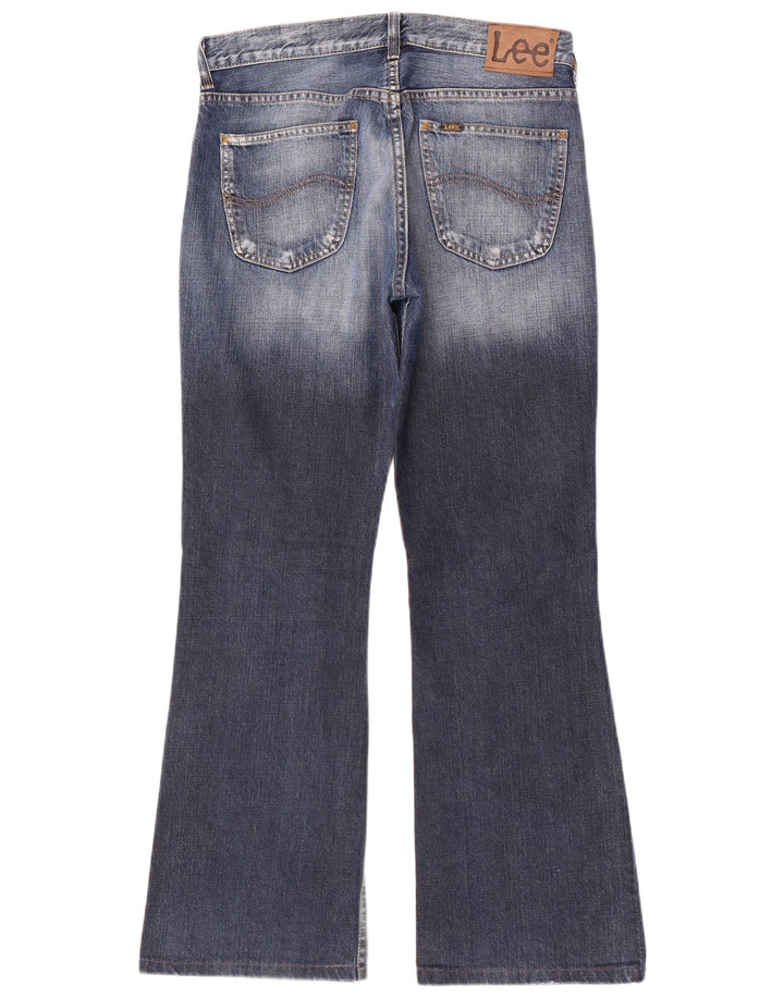 Blugi pentru bărbați Lee Denver Bootcut W33 L32 Bumbac bleumarin