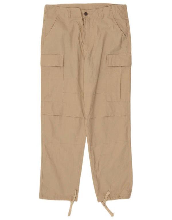 Carhartt Pantaloni Cargo Drepți Bărbați Mediu L34 L29 Bumbac Bej