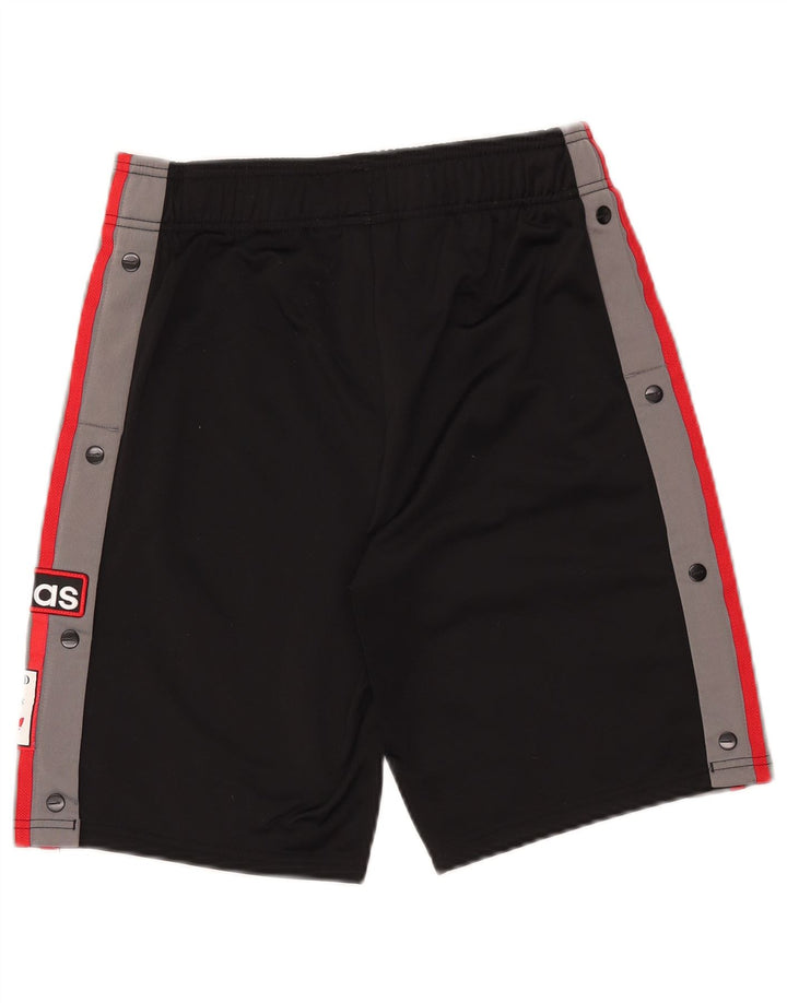 Pantaloni scurți sport grafic Adidas pentru băieți 15-16 ani, negru, poliester