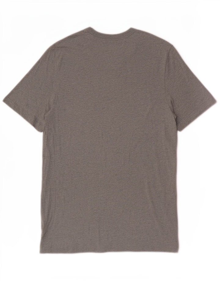 Tricou pentru bărbați Nike Top mediu gri bumbac cu pete