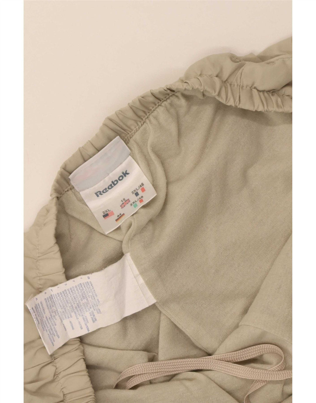 Pantaloni de trening Reebok pentru femei UK 18 XL poliester bej