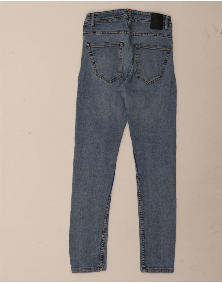 Blugi Slim Bărbați ZARA EU 38 Mici L30 L28 Albastru