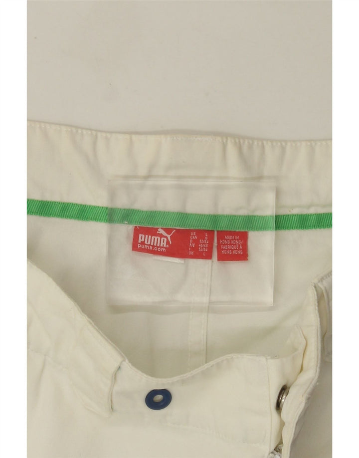 Pantaloni scurți chino pentru bărbați Puma Large W34 White