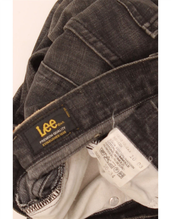 Blugi Bootcut Lee pentru bărbați W30 L34 bumbac negru