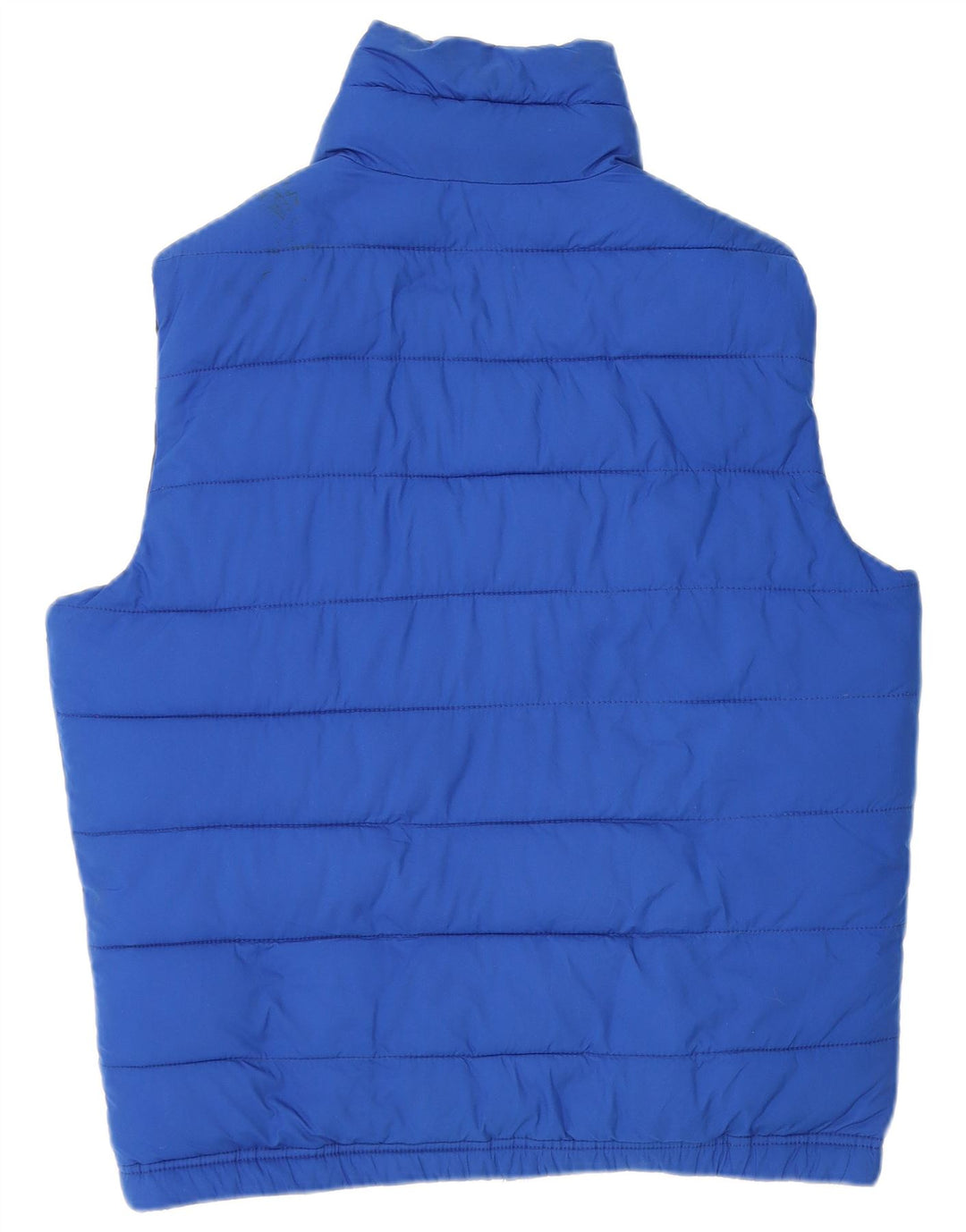 Hollister Mens Reversible Padded Gilet UK 38 Medium Bleumarin Poliester