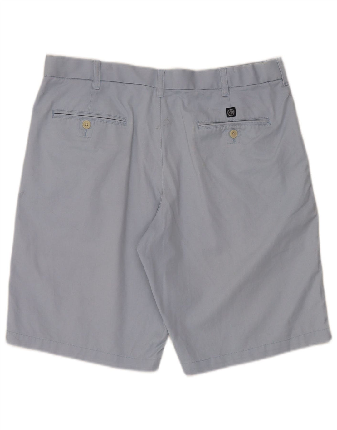 MARKS & SPENCER Pantaloni scurți chino pentru bărbați Blue Harbour W36, bumbac albastru mare