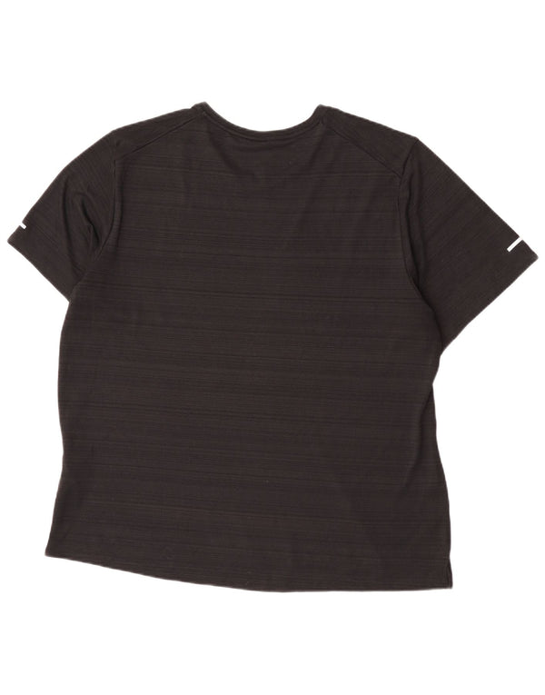 Tricou Nike pentru femei Dri Fit Top UK 18 XL Poliester cu dungi negre