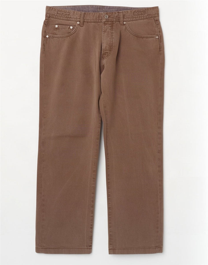 Blugi drepți Massimo Dutti pentru bărbați EU 48 XL W38 L29 maro