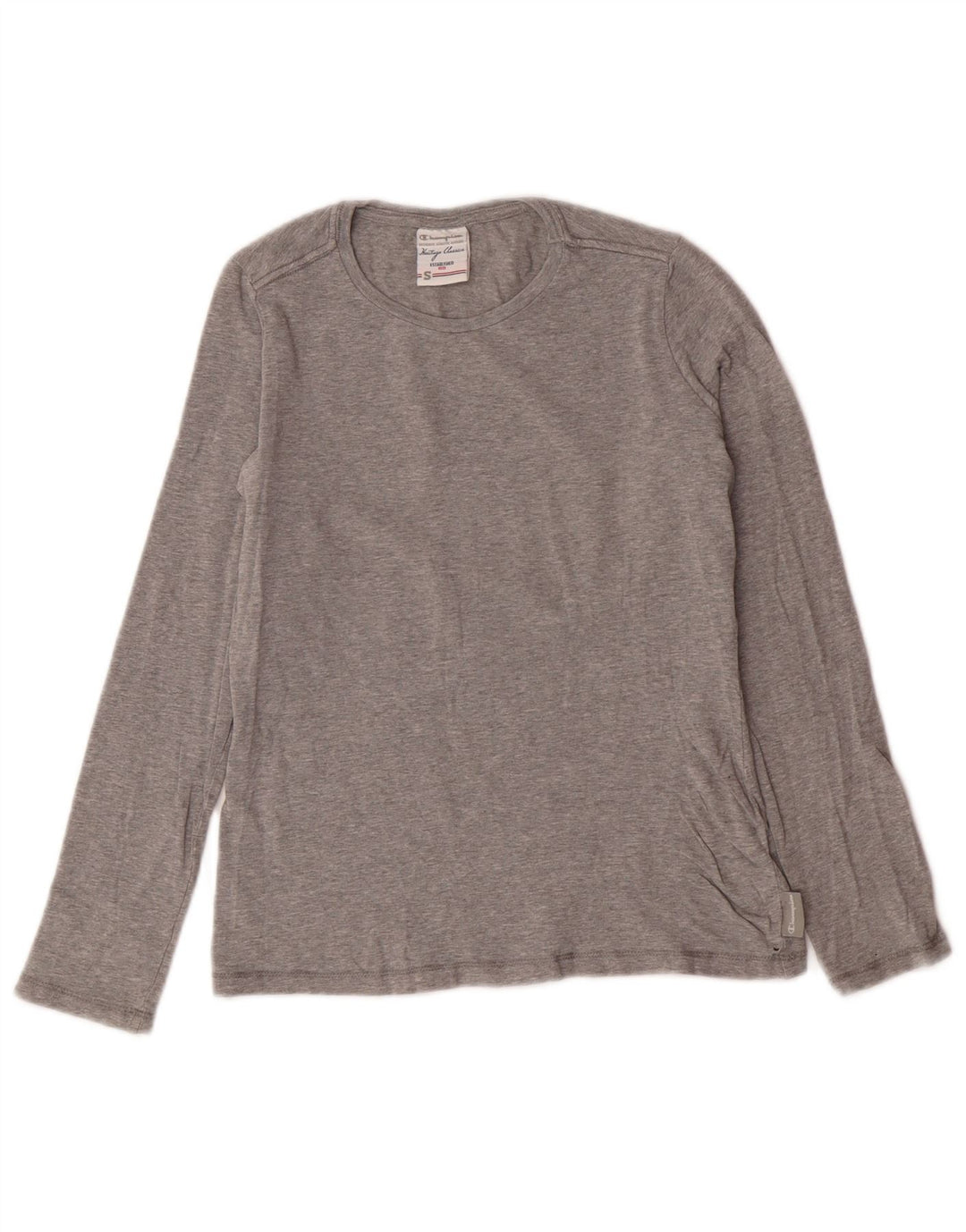 CHAMPION pentru femei Heritage Classics Top cu mânecă lungă UK 10 Small Gri
