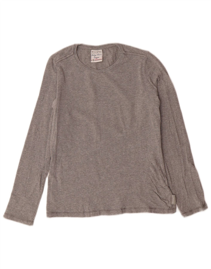 CHAMPION pentru femei Heritage Classics Top cu mânecă lungă UK 10 Small Gri