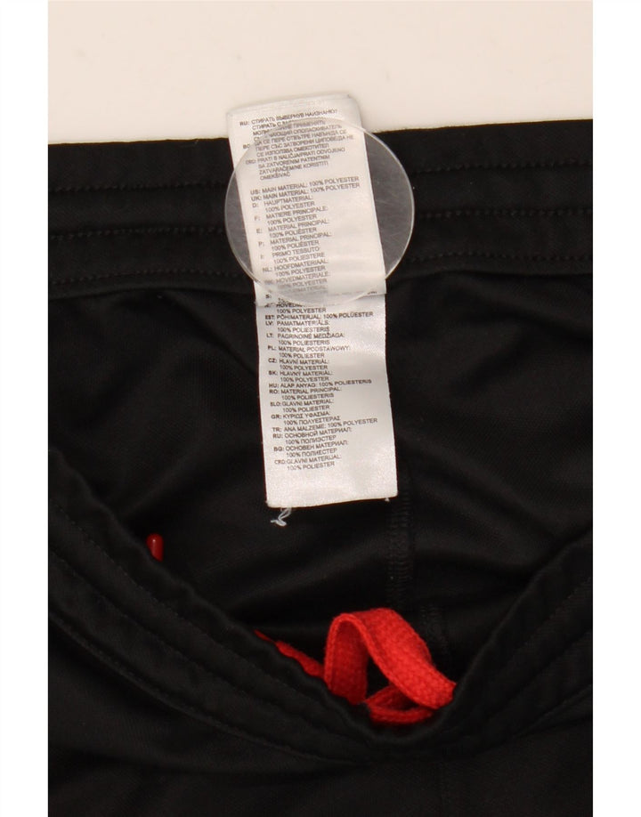 Pantaloni de trening Adidas pentru bărbați, poliester negru mic
