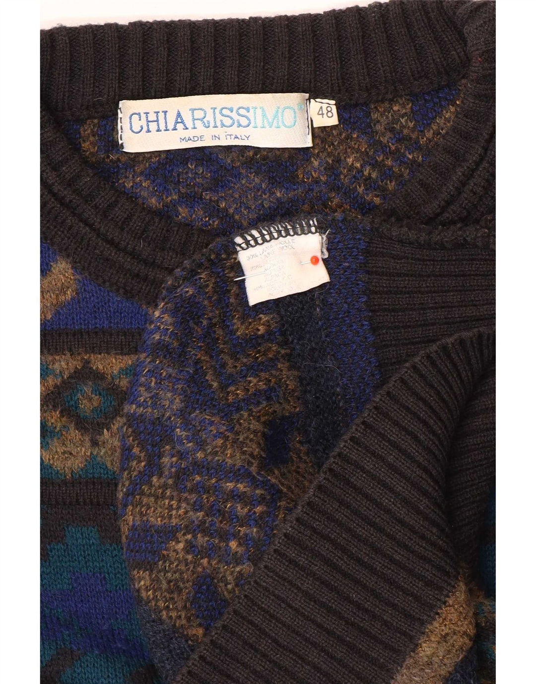 Pulover pentru bărbați Chiarissimo, cu gât crew, IT 48 Medium Multicolor