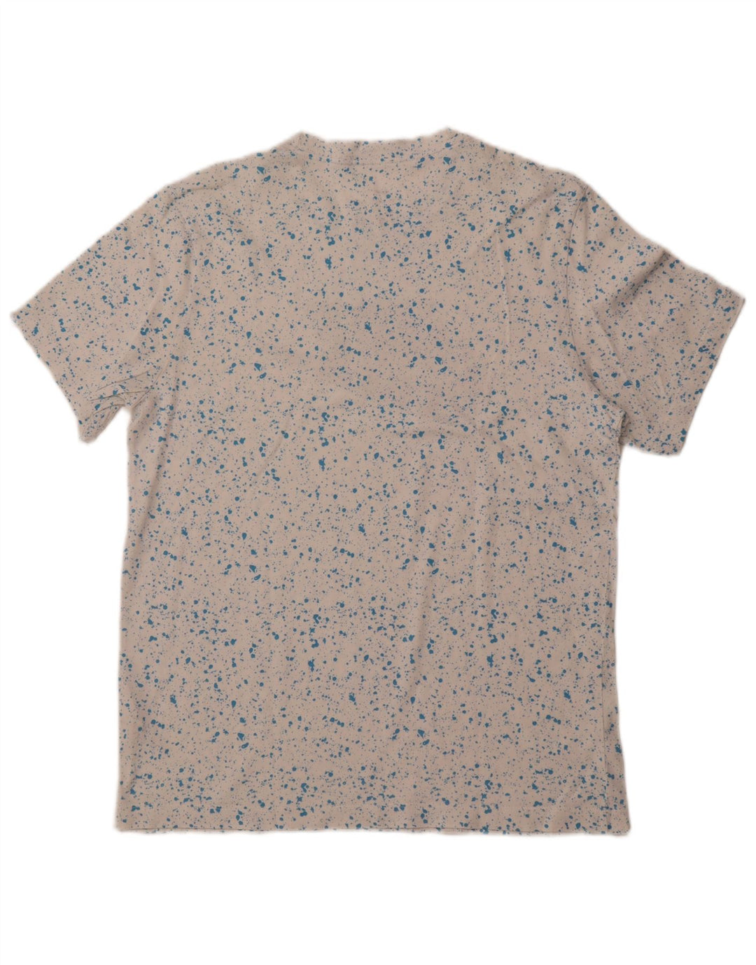 Tricou grafic pentru bărbați NIKE Top mediu alb bumbac cu pete