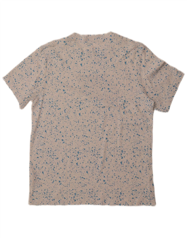 Tricou grafic pentru bărbați NIKE Top mediu alb bumbac cu pete