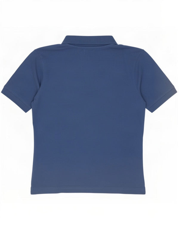 Kappa Womens Polo Shirt UK 16 Large Blue Cotton