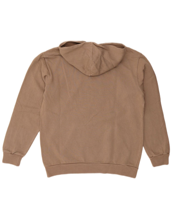 Adidas Mens Hoodie Jumper XS Beige Cotton