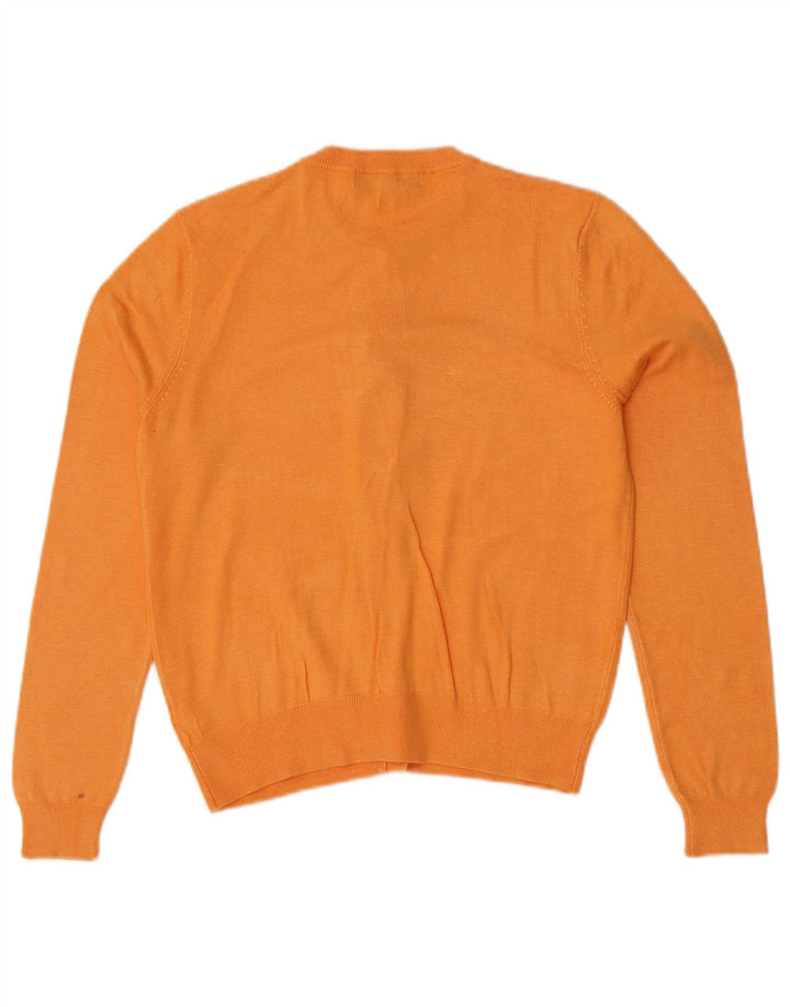 Pulover cardigan crop pentru femei Marks & Spencer UK 12 portocaliu mediu