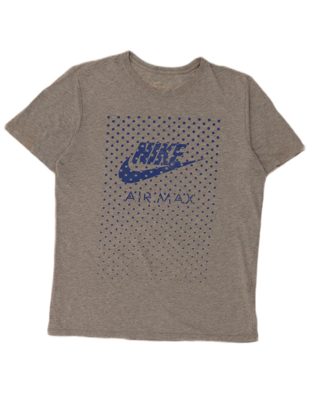 Tricou pentru bărbați Nike Air Max Graphic Top din bumbac gri mediu