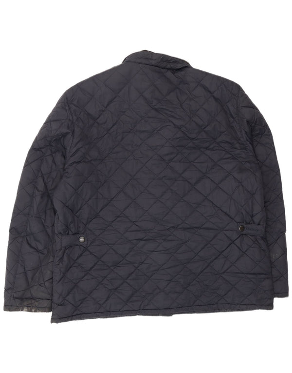 Jachetă matlasată pentru bărbați Barbour UK 44 2XL Bleumarin Poliester