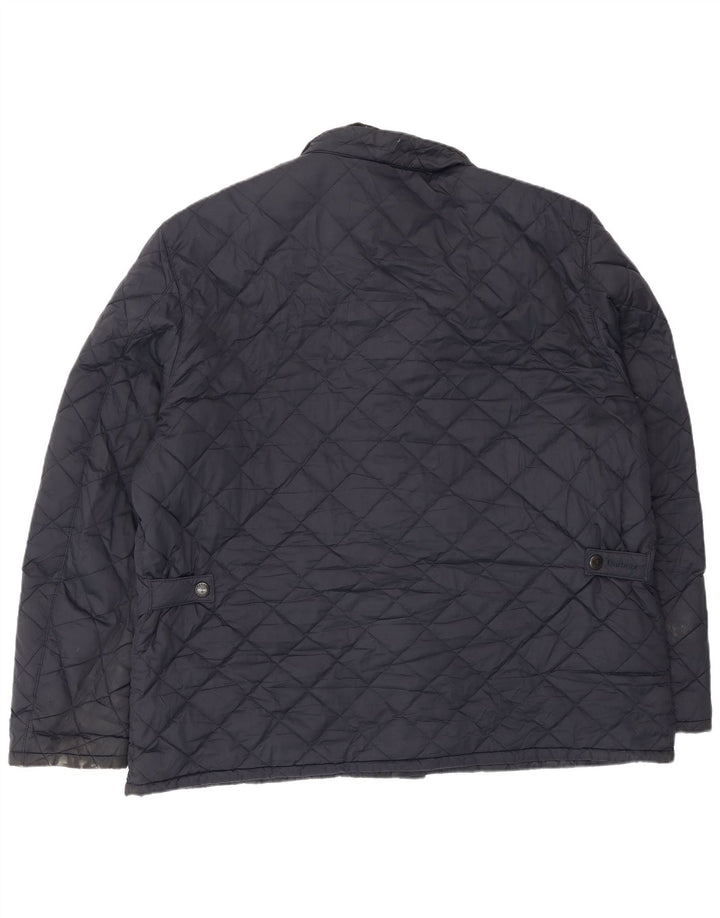 Jachetă matlasată pentru bărbați Barbour UK 44 2XL Bleumarin Poliester