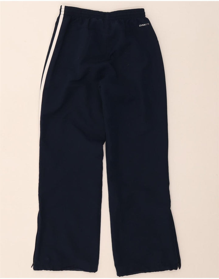 Pantaloni de trening Adidas pentru băieți 9-10 ani poliester bleumarin
