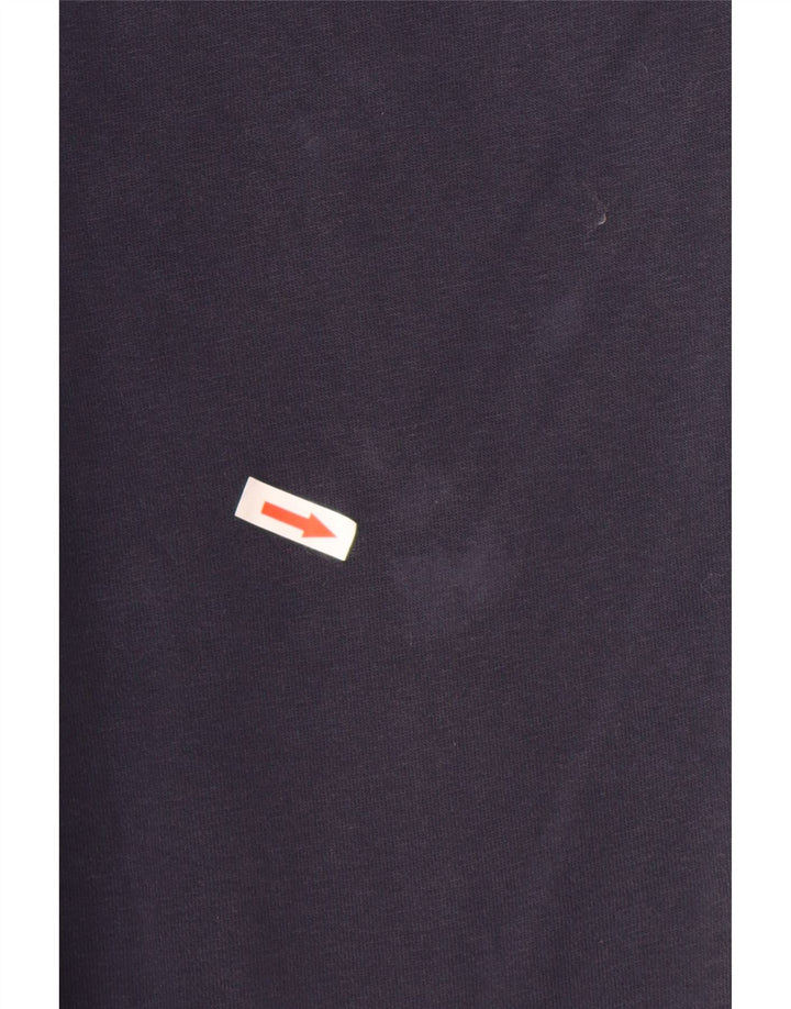 Pantaloni de trening Adidas pentru bărbați, bumbac mediu albastru bleumarin