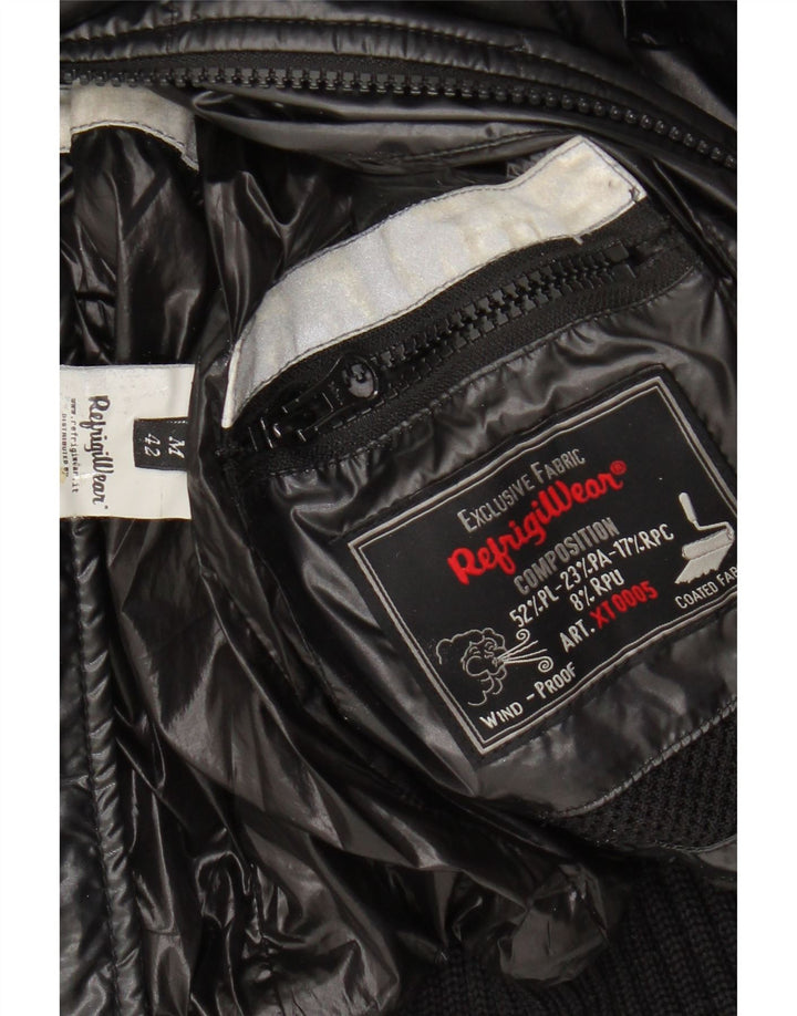 Jachetă căptușită cu glugă pentru femei REFRIGWEAR IT 42 Poliamidă neagră medie