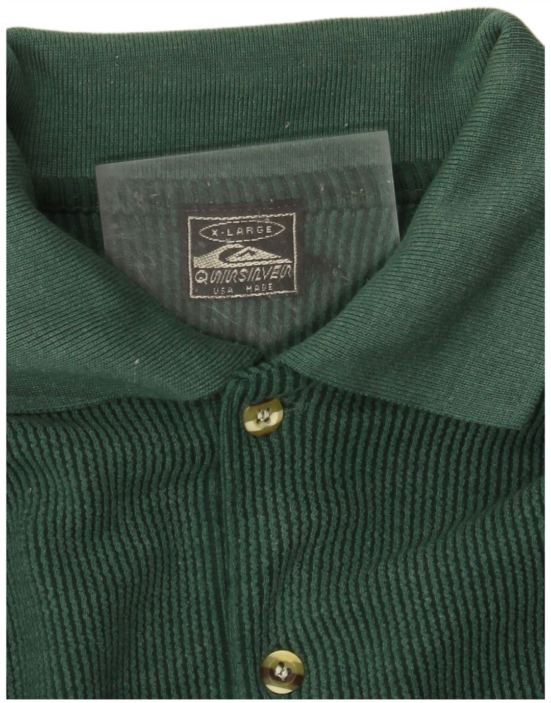 Rochie polo QUIKSILVER pentru femei UK 18 XL bumbac verde