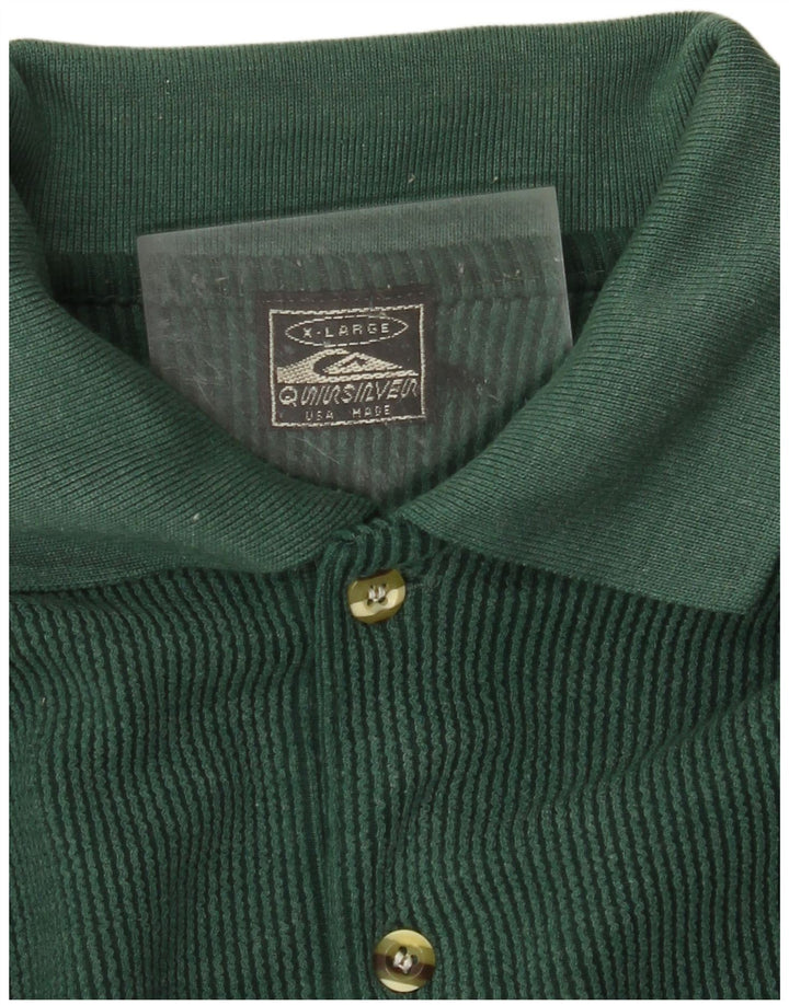 Rochie polo QUIKSILVER pentru femei UK 18 XL bumbac verde