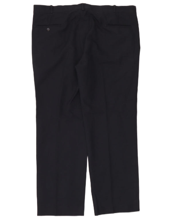 Farah Pantaloni drepți pentru bărbați L42 L33 Poliester bleumarin