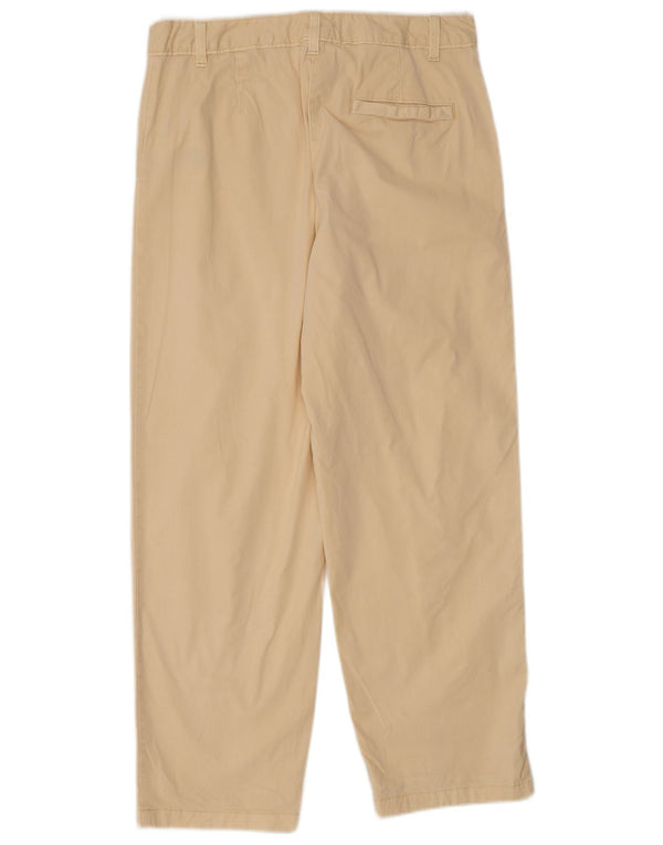 Pantaloni chino drepti pentru femei Marks & Spencer UK 12 Medium W30 L27 Bej