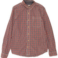 Cămașă Bărbați Fat Face Mic Roșu Gingham Bumbac