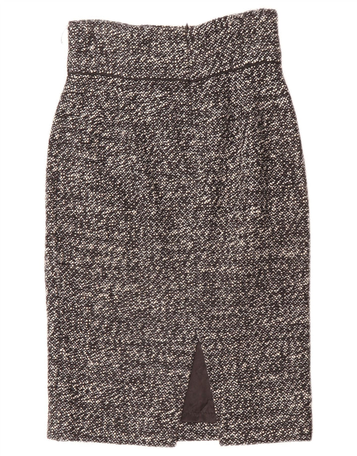 Fusta creion pentru femei Zara Mic W26 Acrilic pete negru