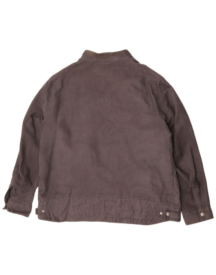 Geacă bomber pentru bărbați Marks & Spencer UK 46 3XL poliester gri